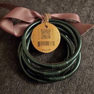 BUDHAGIRL AWB frond sz M set of 6